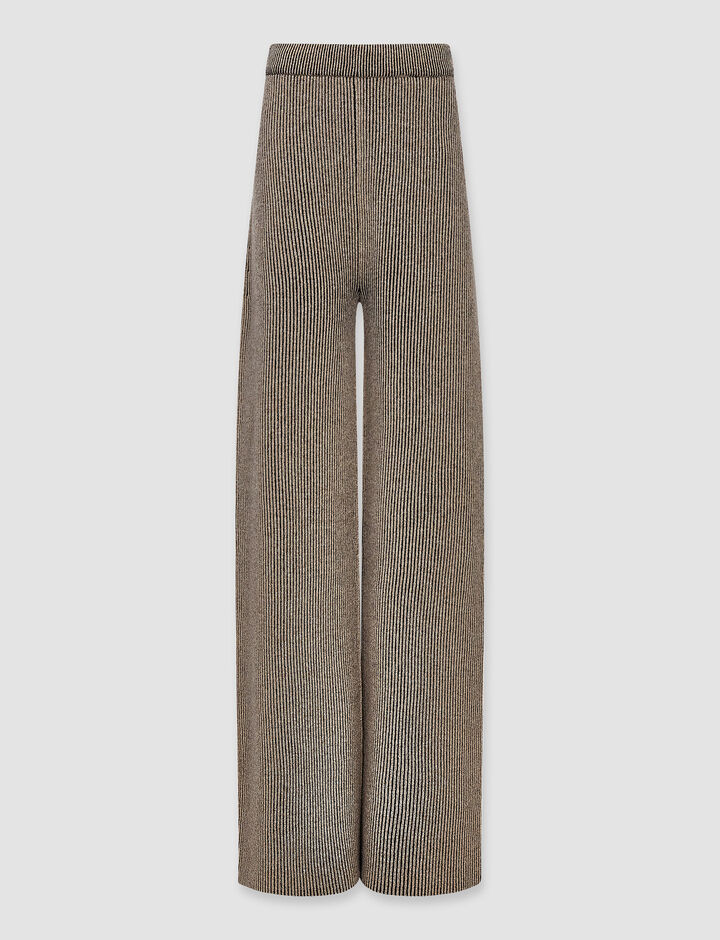 Joseph, Pants-Plated Knit, in 